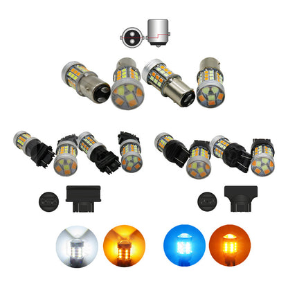 Dos Focos Led 1034 7443 1157 3157 T20 Canbus Dual Color 12v