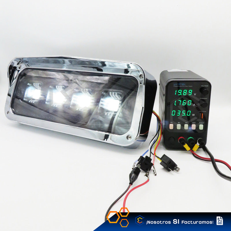 Par Faros Unidad Kenworth T800 T600 Peterbilt Freightliner Ambos Lados
