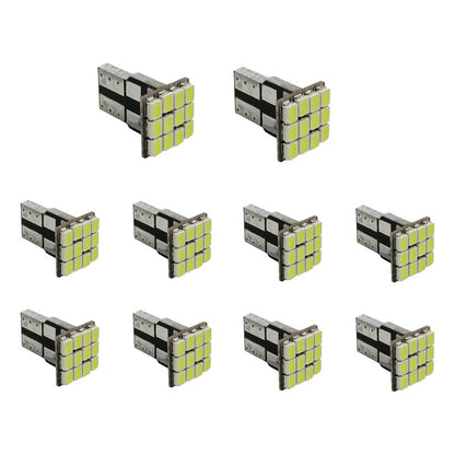 Kit 5 Par De Focos De Pellizco 12 Leds Luz Interior