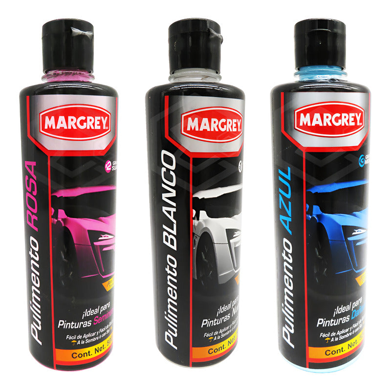 2pulimento 500ml Blanco,azul,rosa Alto Brillo Grano A Elegir