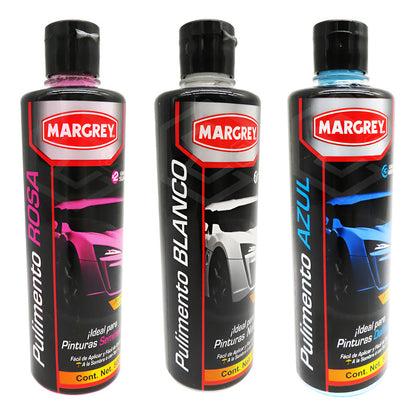 2pulimento 500ml Blanco,azul,rosa Alto Brillo Grano A Elegir