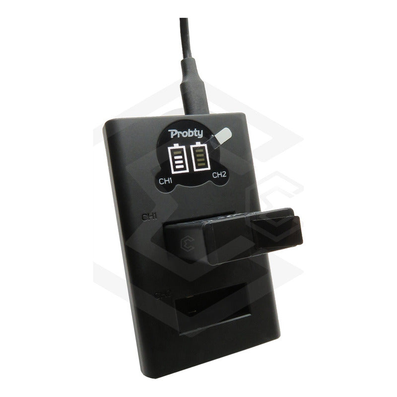 Cargador Para Bateria Gopro Max Usb Doble Entrada Indicado T