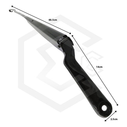 Par Brazos Limpiador Vw Golf - Audi -jetta A4 99-15 Metalico