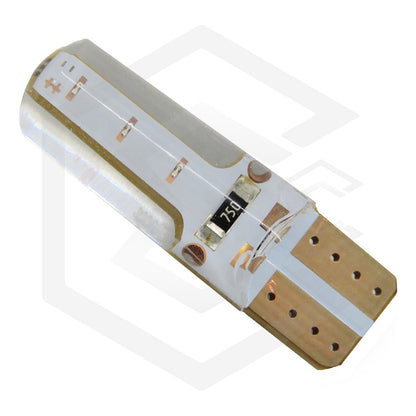Kit 5 Pares Focos Led Cob Grande Pellizco T10 Silicon Auto
