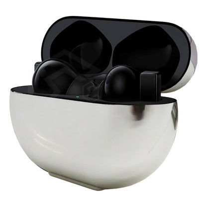 Funda Para AirPods 3 Tercera Generación Cromada Con Cadena Cromo