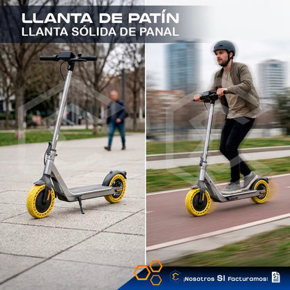 Llanta Sólida Para Scooter Uso Rudo Alta Resistencia 8.5x2cm