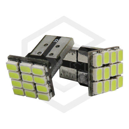 Par De Focos De Pellizco 12 Leds Luz Interior Alta Intencida