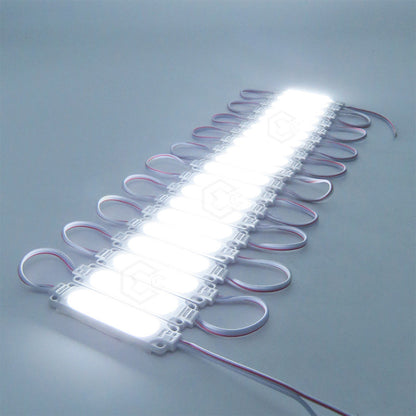 Tira 20 Módulos De Led Cob Plasma Encapsulados Reforzados
