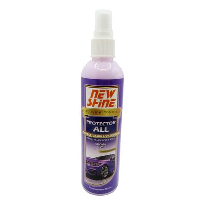 3 Protector All Brillo Renueva Vinil Plastico Piel Aromas