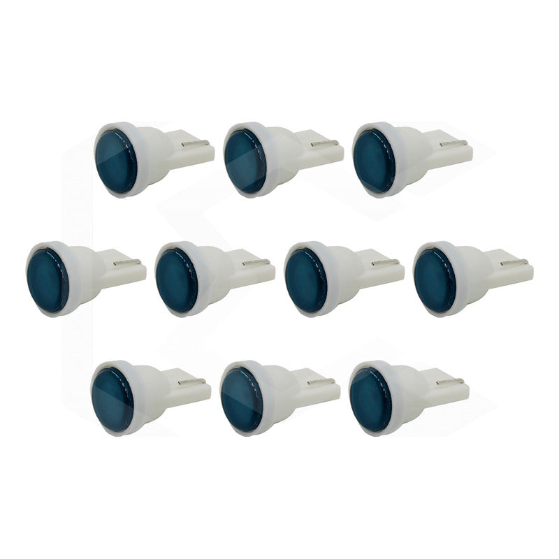 Kit De 10 Focos De Pellizco T10 1  Led Cob Alta Potencia 12v