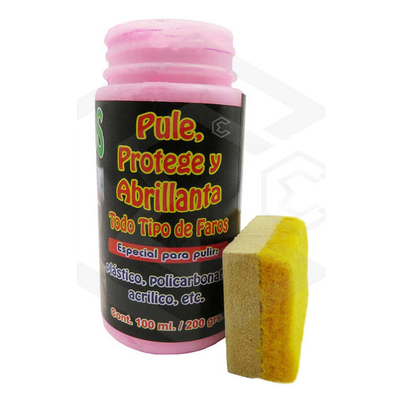 Pulidor Para Faros Y Calaveras Excelente Acabado 200grs. T