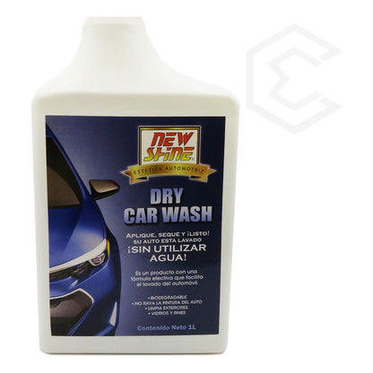 3 Dry Wash New Shine Lavado En Seco Sin Utilizar Agua Transparente