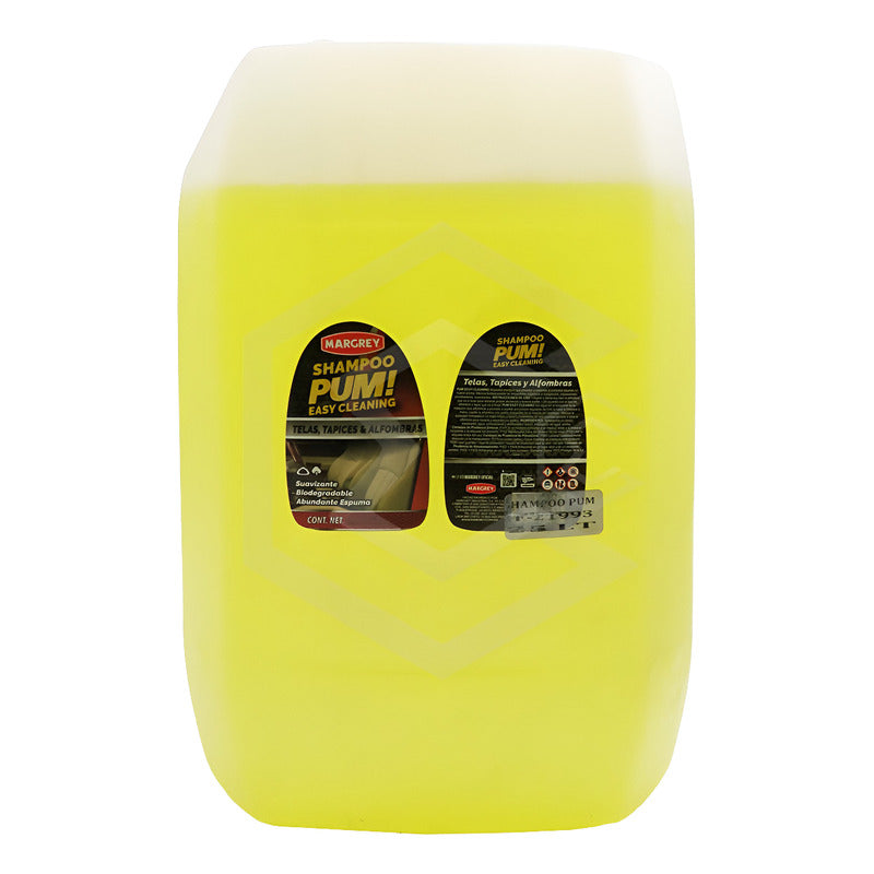 Limpiador Telas Y Tapicerias - Pum Shampoo 25lts Margrey