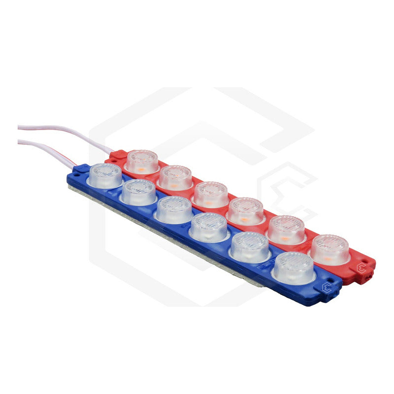 10 Módulos 12 Leds Código 3 Funciones Grúa Torrera 6w T