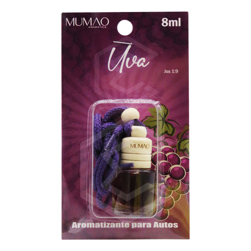 Aromatizante Colgante Botella 8ml Auto Casa Ambiental Mumao