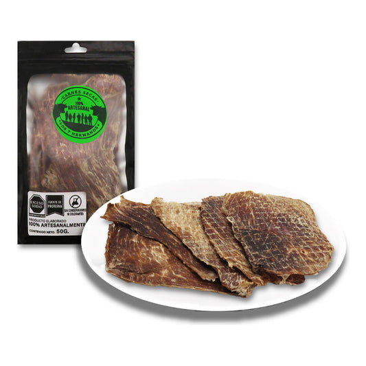 Carne Seca Laminada Artesanal De Res Limón Y Sal Snack 50g
