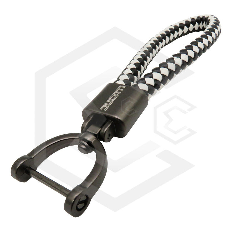 Llavero Para Moto Ducati 100% Piel Monster Diavel Panigale