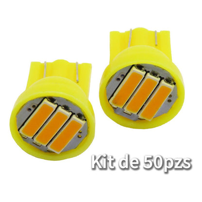 Kit 50 Focos De Pellizco 3 Leds Grande Super Potente