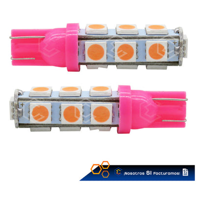 Par De Focos Pellizco 13 Leds 5050 T10-158 Cuartos Stop 12v