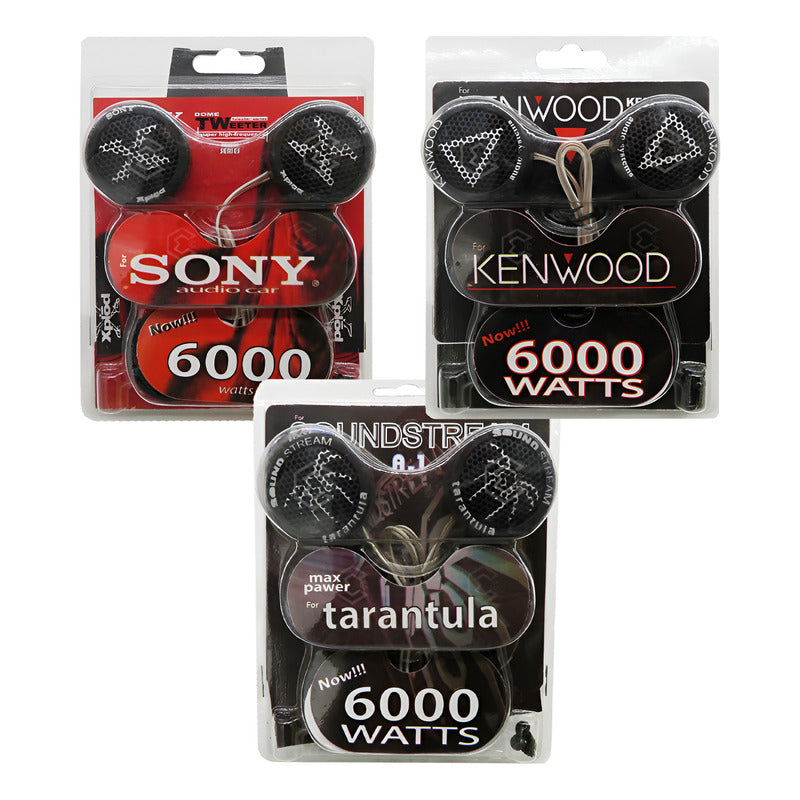 Par De Tweeters Chico Varias Marcas Bocina Negro 6000 Watts