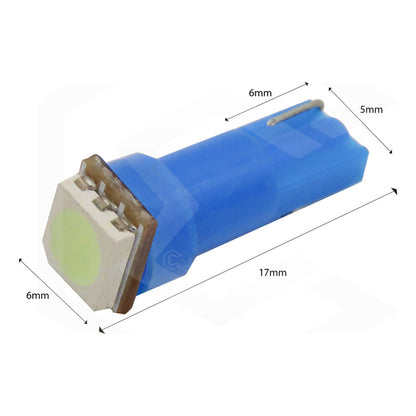 10 Focos Led Tablero De Mandos Cluster T5 2721 12v 7 Colores