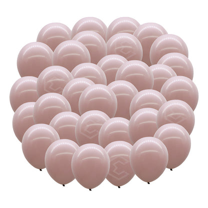 Bolsa 100 Globos Rosa Nude Brillosos #10 Fiesta Bodas Latex Rosa