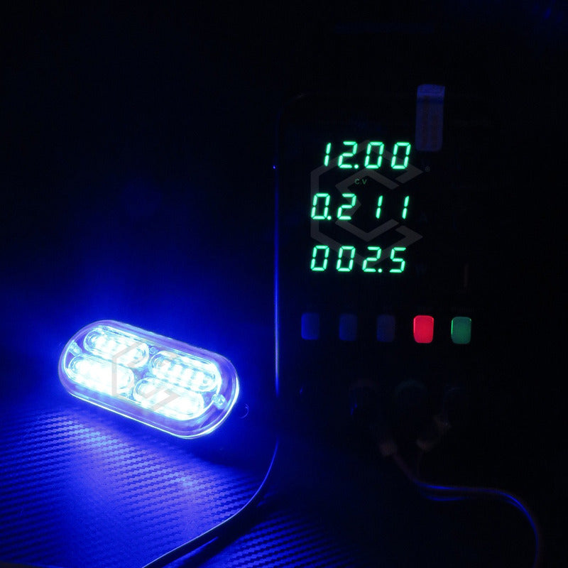 Faro Universal 20 Hiperled 3528 Estrobo 15 Funciones 12-24v