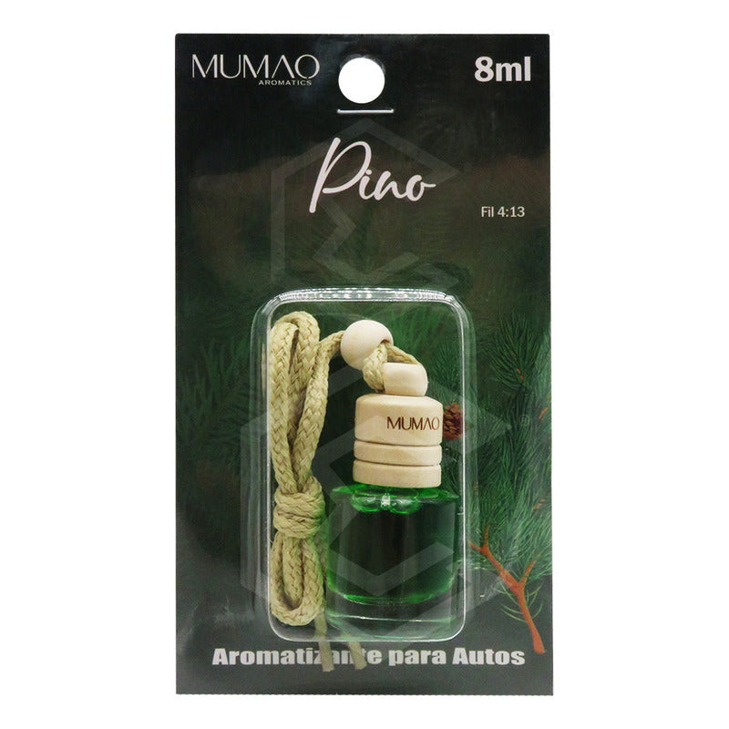 6 Aromatizante Colgante Botella 8ml Auto Casa Ambiente Mumao
