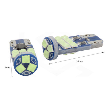 Kit De 10 Focos Pellizco T10 15 Leds Burbuja Doble Polaridad