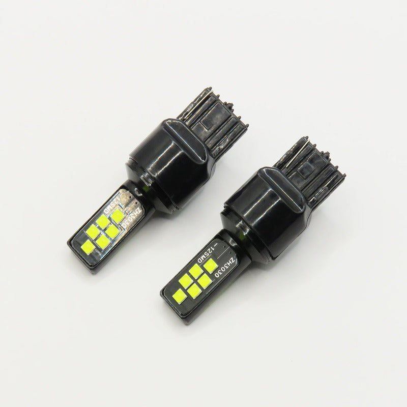2 Focos 12 Led Canbus Cuarto Stop 12-24v 1156 57 3157  7507