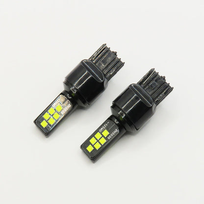 2 Focos 12 Led Canbus Cuarto Stop 12-24v 1156 57 3157  7507