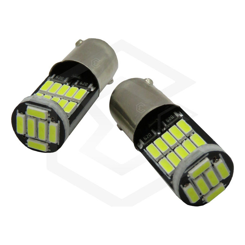 Par De Foco Pellizco 26 Led T11 Ba9s Bay9s Canbus 12v