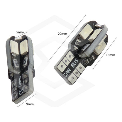 Par Focos De Pellizco 8 Led Canbus Alta Intensidad 12v