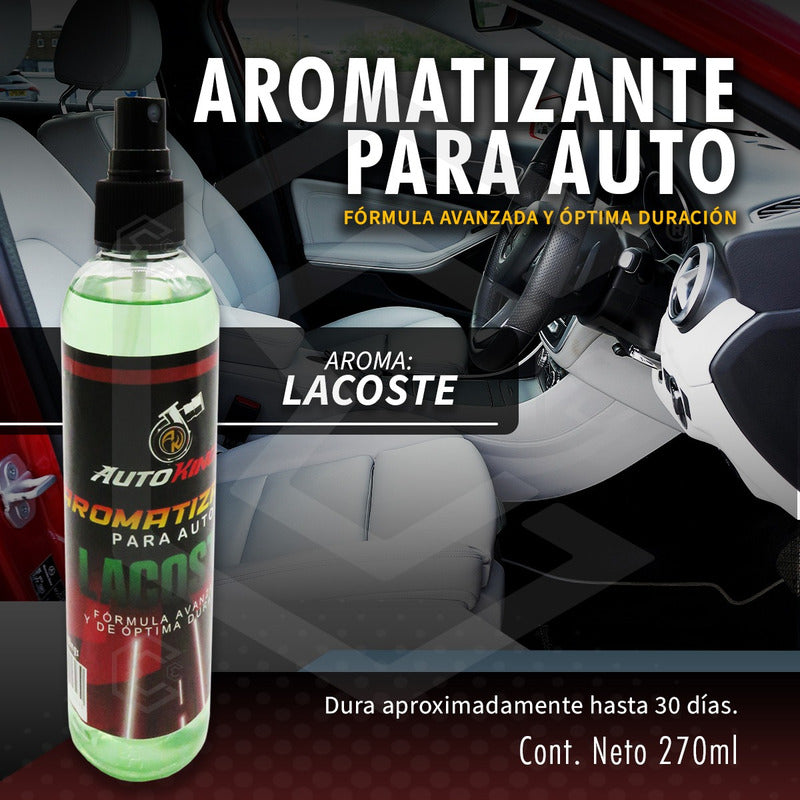 Aromatizante Para Auto Desodorante Liquido Casa Oficina 270m