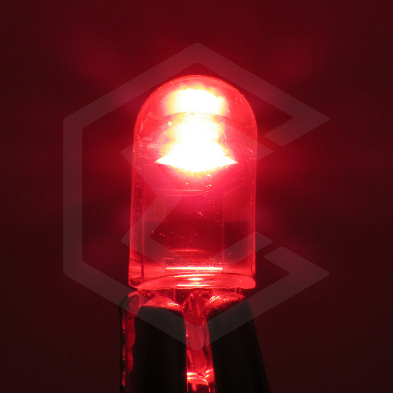 10 Focos Pellizco T10 1 Hiper Leds Cristal Alta Potencia 12v