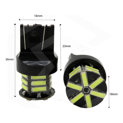 Par 2 Focos 3157 1156 1157 7440 7443 1176 21 Leds Estrobo
