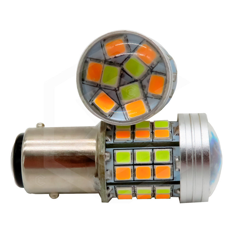 Dos Focos Led 1034 7443 1157 3157 T20 Canbus Dual Color 12v