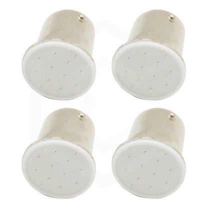 4 Focos 1156 1157 Led Cob Cuarto Stop Direccional Reversa