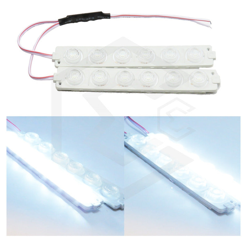 10 Módulos 12 Leds Código 3 Funciones Grúa Torrera 6w