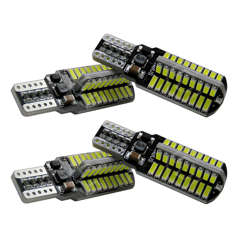 4 Focos Led T15 W16w 912 921 Pellizco Reversa Canbus 12/24v