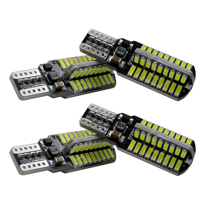 4 Focos Led T15 W16w 912 921 Pellizco Reversa Canbus 12/24v