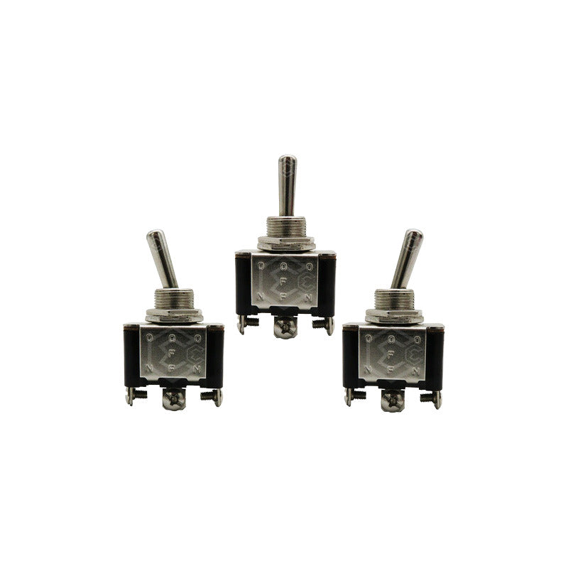 10 Switch Palanca 2 Pasos On/off Metalico Reforzado Uso Rudo