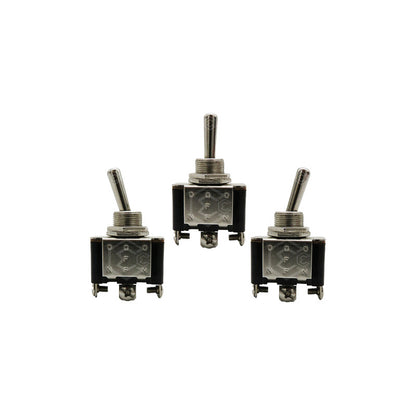 10 Switch Palanca 2 Pasos On/off Metalico Reforzado Uso Rudo