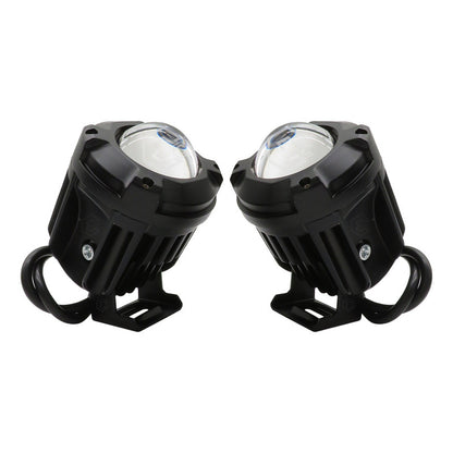 Faros Redondo Empotrable Bicolor 5500lm 6 Hiperled C/lup