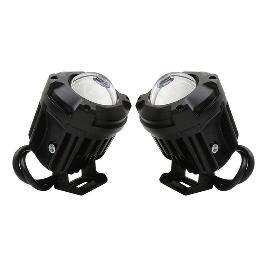 Faros Redondo Empotrable Bicolor 5500lm 6 Hiperled C/lup