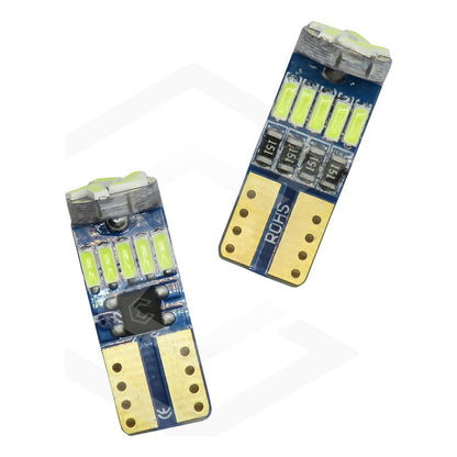 Foco Led T10 Pellizco Tablero 250lm Can-bus Auto - Moto 2pz