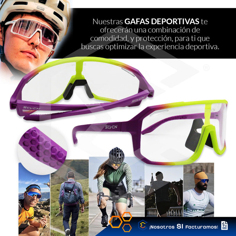 Lentes Gafas Fotocromáticas Deportivas Con Proteccion Uv400
