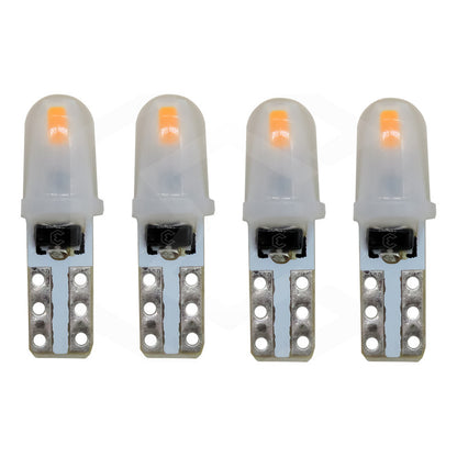 4 Focos Led T5 2721 12v Tablero De Mandos Cluster 5 Colores