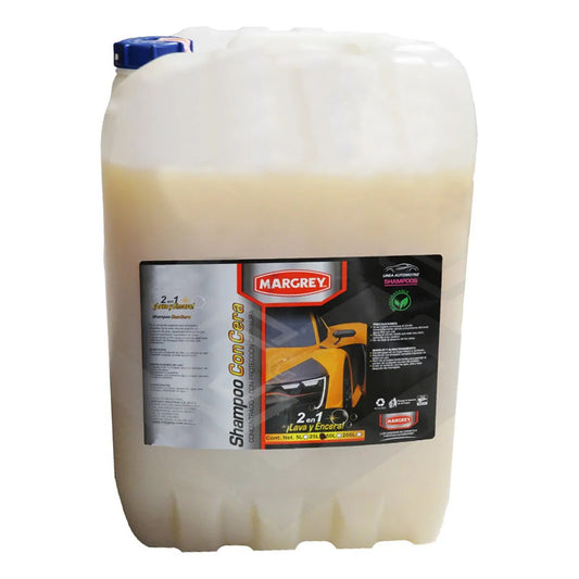 Shampoo Con Cera Carnauba Autos Porron 25l Espuma Margrey