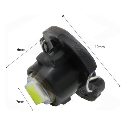Kit 10 Focos Led T4.2 10 Mm Clúster Para Tablero Fija 12v